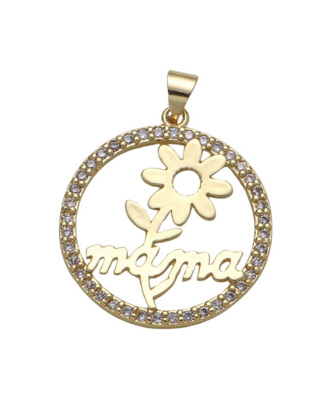Mama Flower Charm