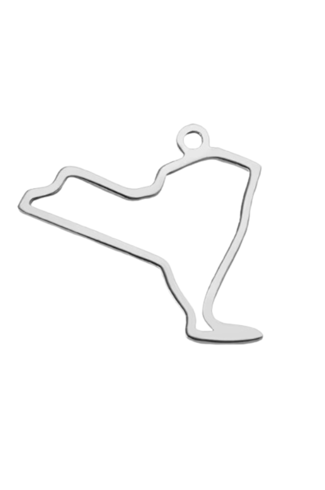 New York State Shape Charm