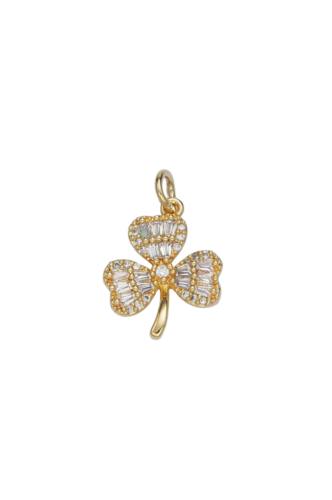 Baguette Clover Charm