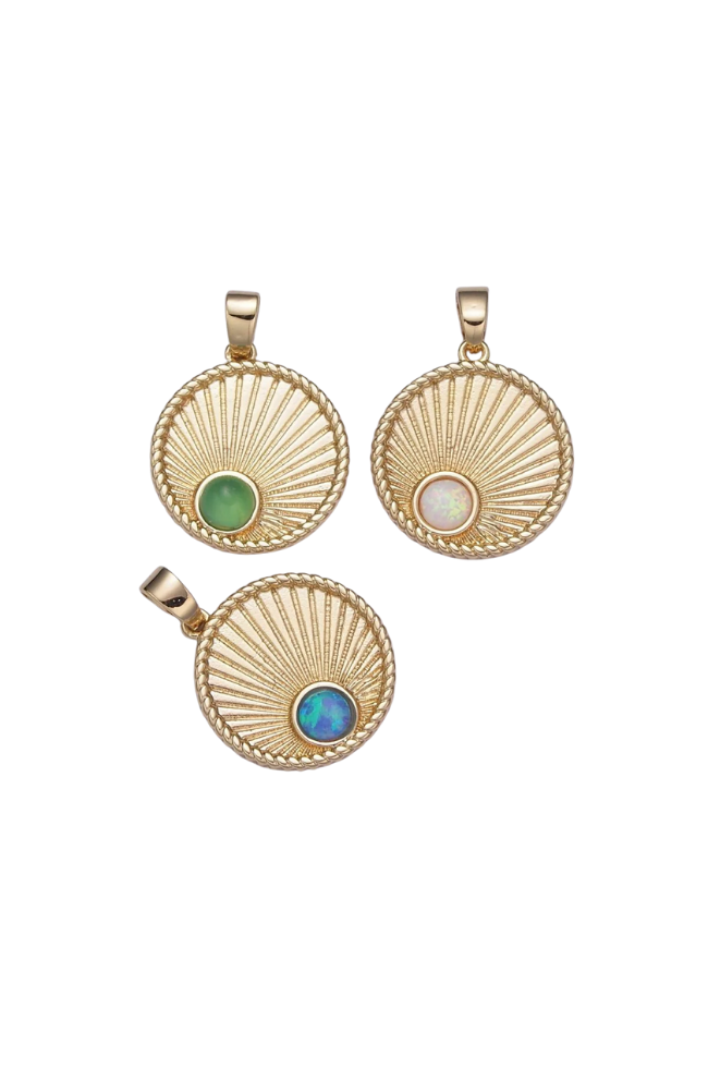Bohemian Sunburst Charm
