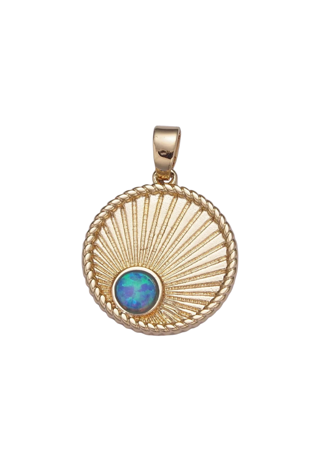 Bohemian Sunburst Charm