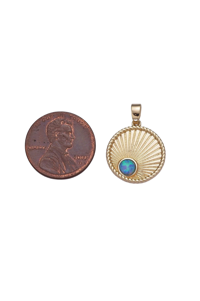 Bohemian Sunburst Charm