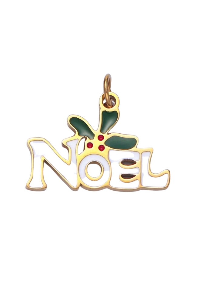 Enamel Noel Charm