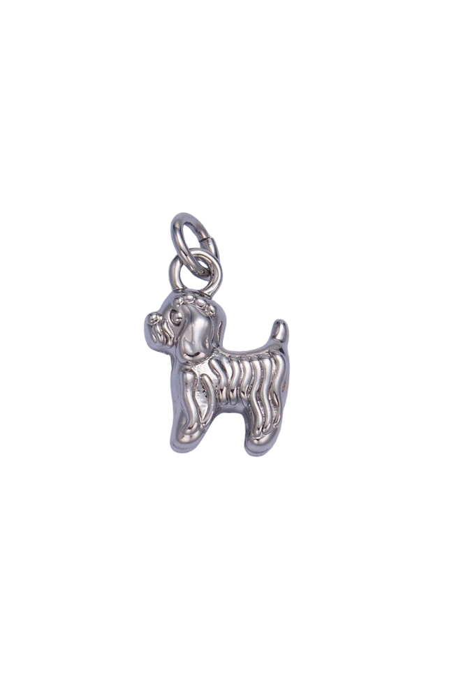 Bichon Frise Dog Charm