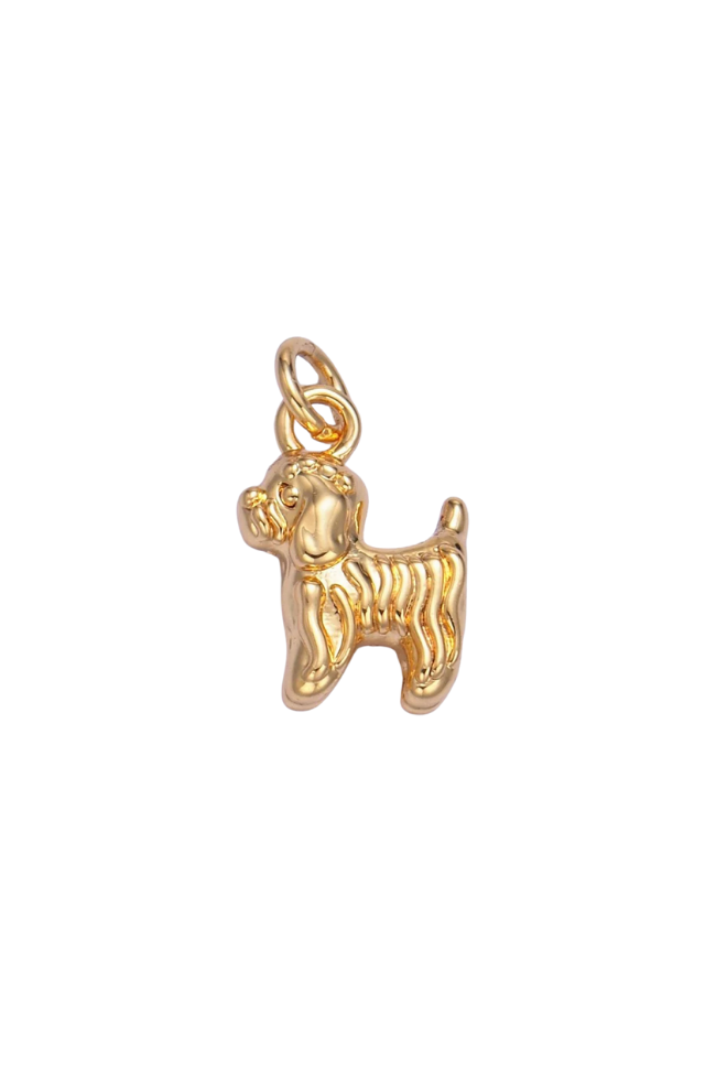 Bichon Frise Dog Charm