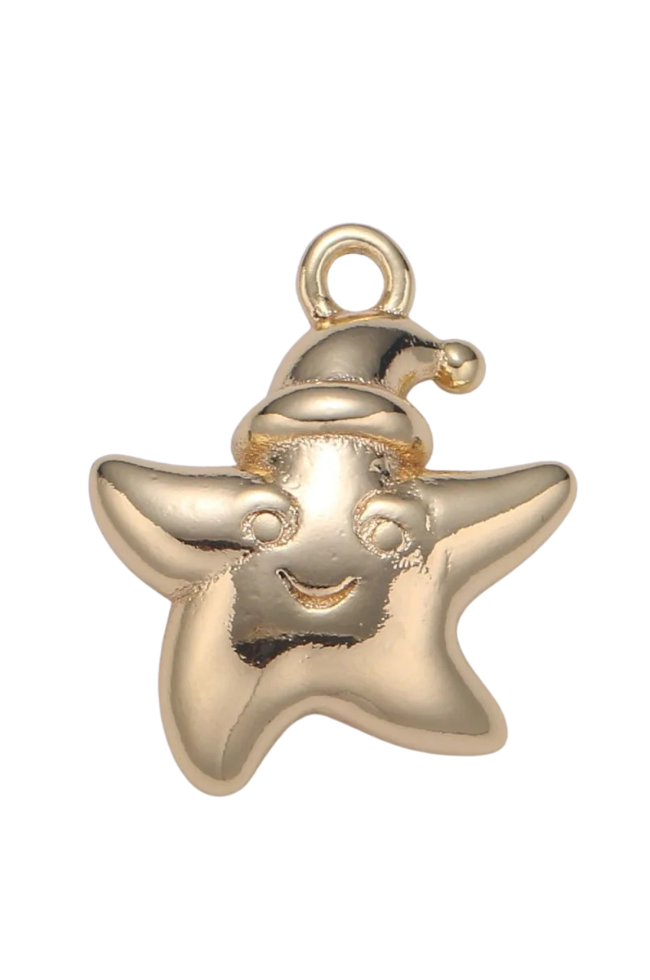 Dancing Holiday Star Charm