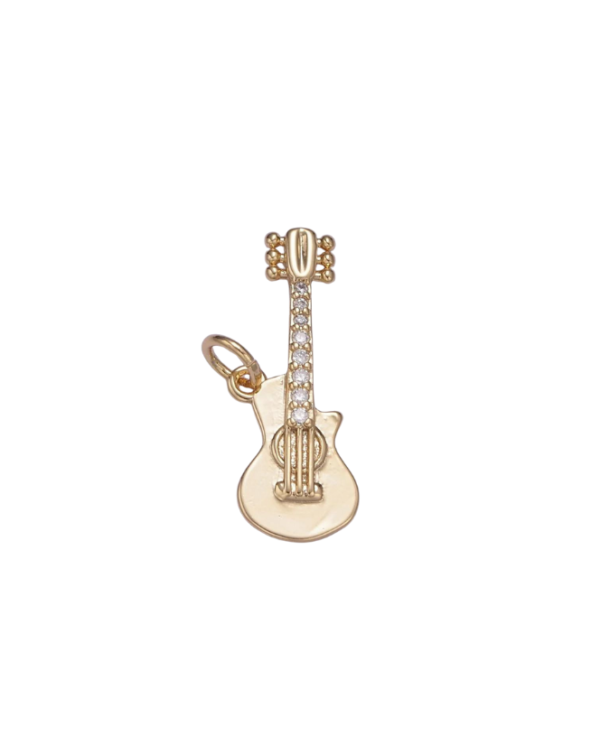 CZ Guitar Charm
