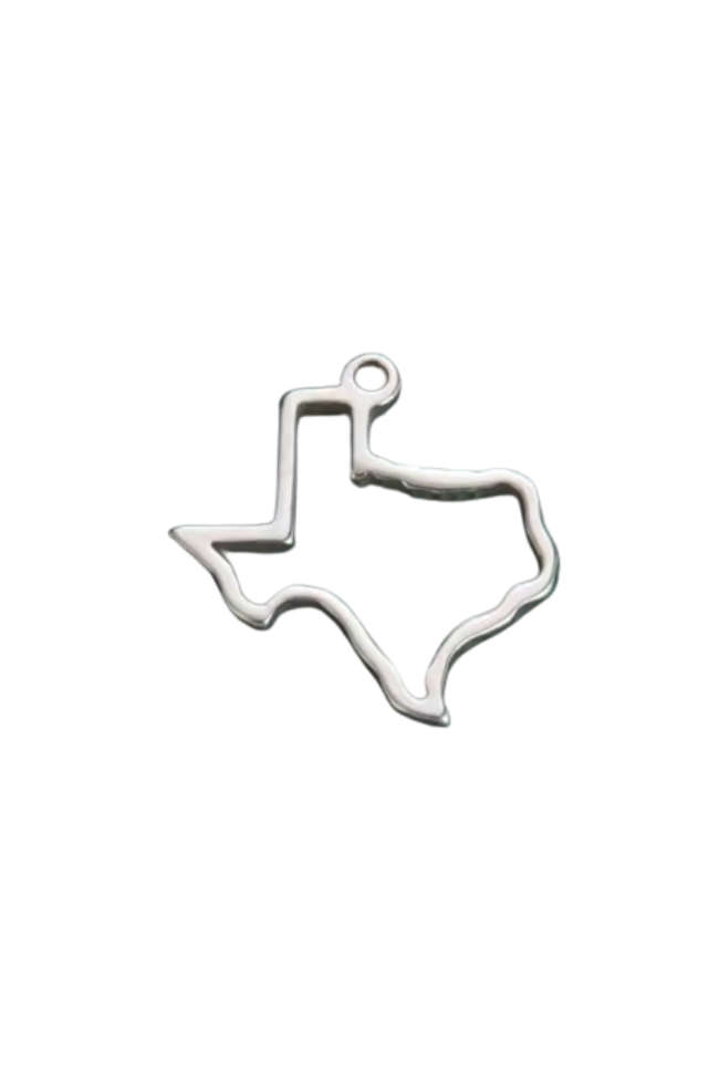 Texas State Shape Charm