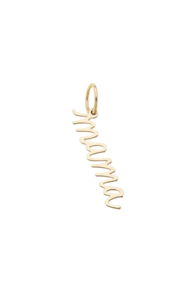 """Mama"" Cursive Word Charm"