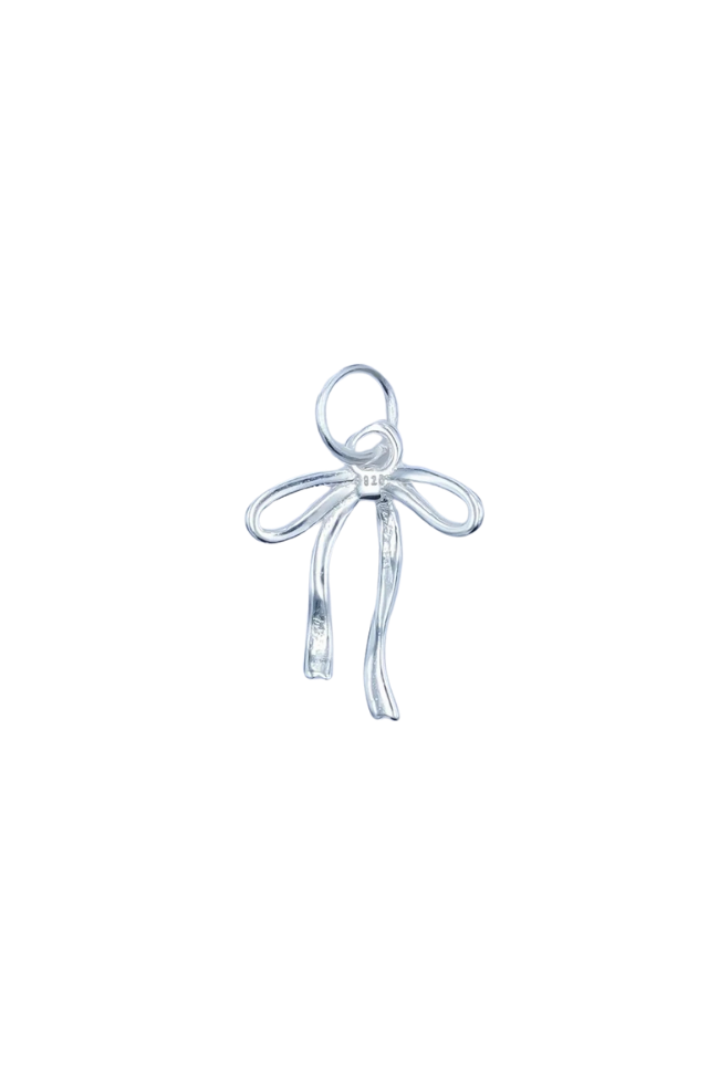 Dainty Ribbon Bow Charm