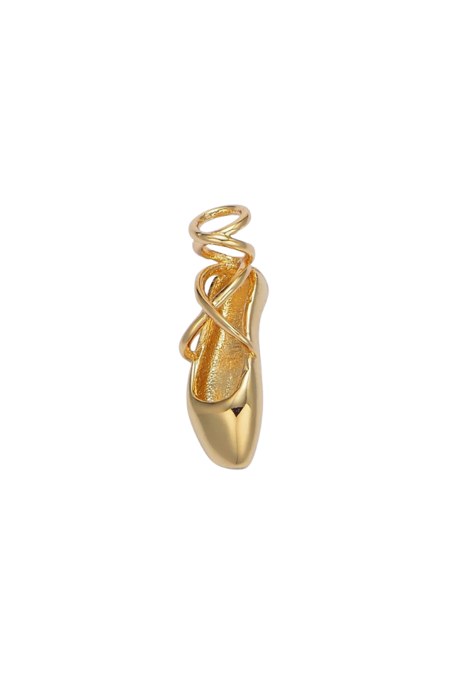Ballet Pointe Shoe Charm