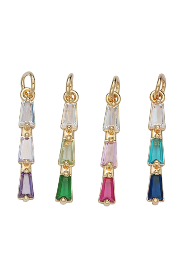 Bejeweled Drop Pendant