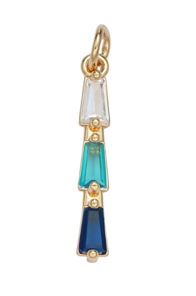 Bejeweled Drop Pendant