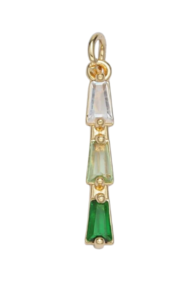 Bejeweled Drop Pendant