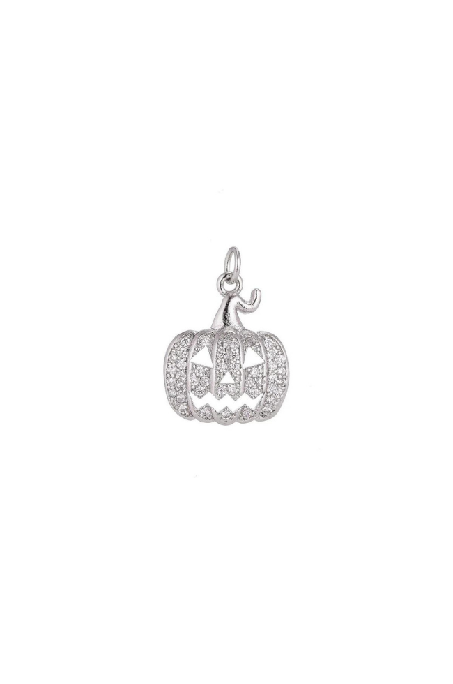 CZ Jack O Lantern Charm