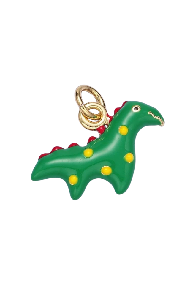 Cartoon Dinosaur Charm